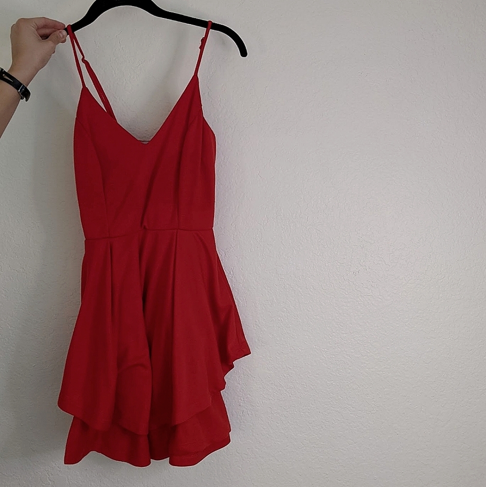 Red daydress
